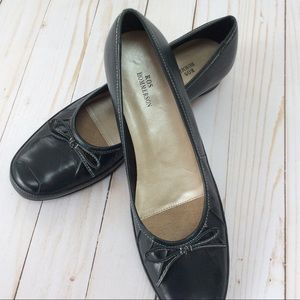 Rod Hommerson Black Bow Tie Flats